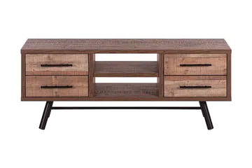 Illari TV-Benk 127 cm - Tre/Natur - Møbler - TV- & Mediamøbler - TV benk & mediabenk