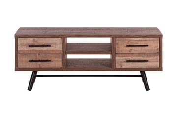 Illari TV-Benk 127 cm - Tre/Natur - Møbler - TV- & Mediamøbler - TV benk & mediabenk