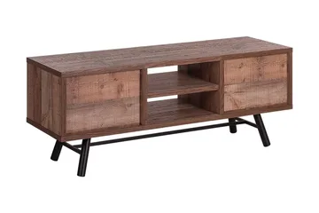 Illari TV-Benk 127 cm - Tre/Natur - Møbler - TV- & Mediamøbler - TV benk & mediabenk