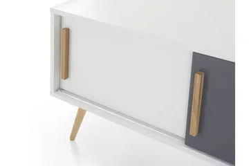 Indiana Tv-Benk 40x160 Cm - Hvit - Møbler - TV- & Mediamøbler - TV benk & mediabenk