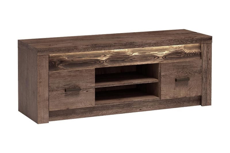 Indianapolis TV-benk 137x42x53 cm, Brun