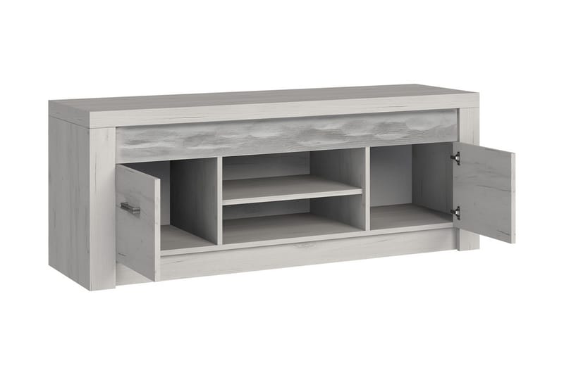 Indianapolis TV-benk 137x42x53 cm - Brun - Møbler - TV- & Mediamøbler - TV benk & mediabenk