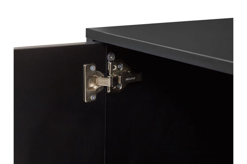 Indio TV-benk 166x40 cm - Svart - Møbler - TV- & Mediamøbler - TV benk & mediabenk