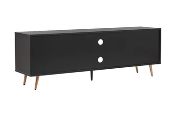 Indio TV-benk 166x40 cm - Svart - Møbler - TV- & Mediamøbler - TV benk & mediabenk
