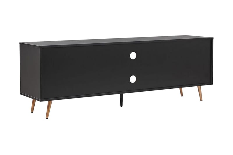 Indio TV-benk 166x40 cm - Svart - Møbler - TV- & Mediamøbler - TV benk & mediabenk