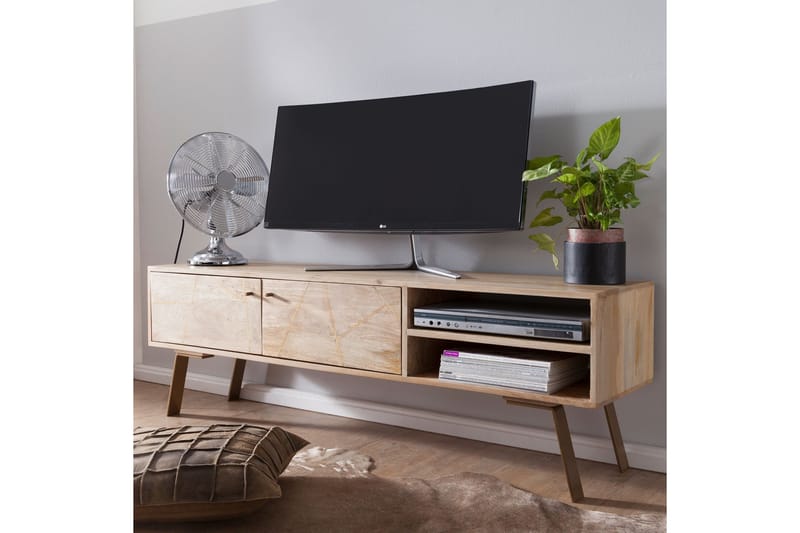 Innella TV-Benk 145 cm - Brun - Møbler - TV- & Mediamøbler - TV benk & mediabenk