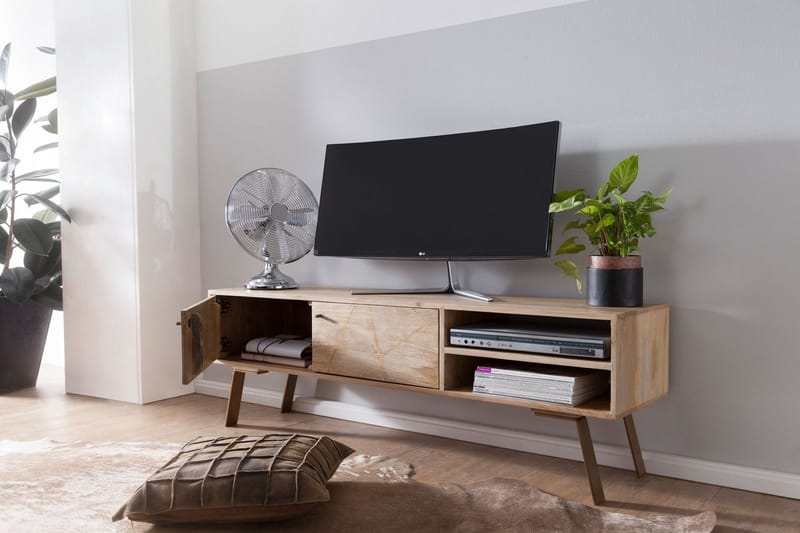 Innella TV-Benk 145 cm - Brun - Møbler - TV- & Mediamøbler - TV benk & mediabenk