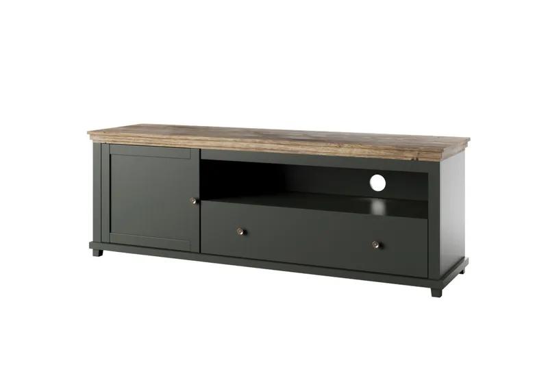 Ivreri Tv-benk 181 cm, Khaki/Natur