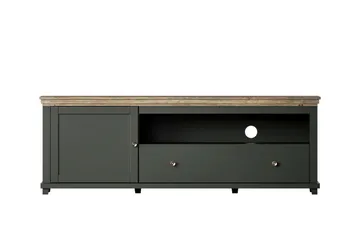 Ivreri Tv-benk 181 cm - Khaki/Natur - Møbler - TV- & Mediamøbler - TV benk & mediabenk