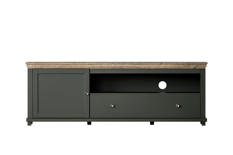 Ivreri Tv-benk 181 cm - Khaki/Natur - Møbler - TV- & Mediamøbler - TV benk & mediabenk