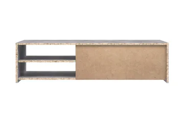 Iztaza TV-benk 120 cm - Betonggrå/Hvit - Møbler - TV- & Mediamøbler - TV benk & mediabenk