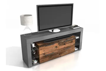 Jernae TV-Benk 180 cm - Brun - Møbler - TV- & Mediamøbler - TV benk & mediabenk