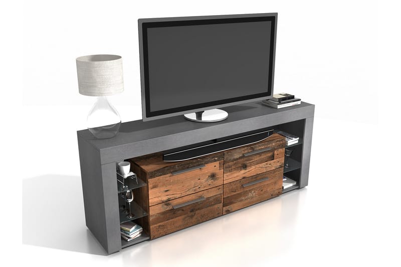 Jernae TV-Benk 180 cm - Brun - Møbler - TV- & Mediamøbler - TV benk & mediabenk