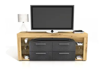 Jernae TV-Benk 180 cm - Brun - Møbler - TV- & Mediamøbler - TV benk & mediabenk