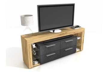 Jernae TV-Benk 180 cm - Brun - Møbler - TV- & Mediamøbler - TV benk & mediabenk