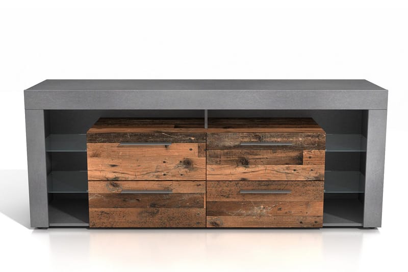 Jernae TV-Benk 180 cm - Brun - Møbler - TV- & Mediamøbler - TV benk & mediabenk