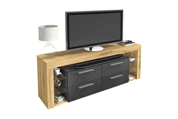 Jernae TV-Benk 180 cm - Brun - Møbler - TV- & Mediamøbler - TV benk & mediabenk