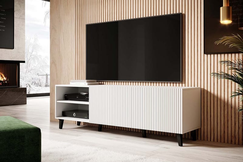 Juniskär Tv-bänk 40x52x150 cm Scandinavian Choice Vit - Møbler - TV- & Mediamøbler - TV benk & mediabenk