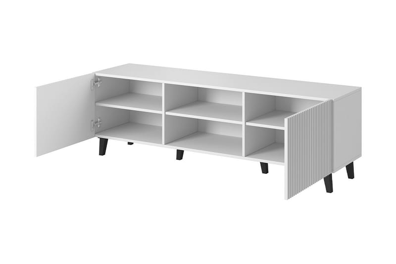 Juniskär Tv-bänk 40x52x150 cm Scandinavian Choice Vit - Møbler - TV- & Mediamøbler - TV benk & mediabenk