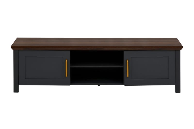 Juntolah Tv-benk 160x39 cm - Svart - Møbler - TV- & Mediamøbler - TV benk & mediabenk