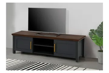 Juntolah Tv-benk 160x39 cm - Svart - Møbler - TV- & Mediamøbler - TV benk & mediabenk