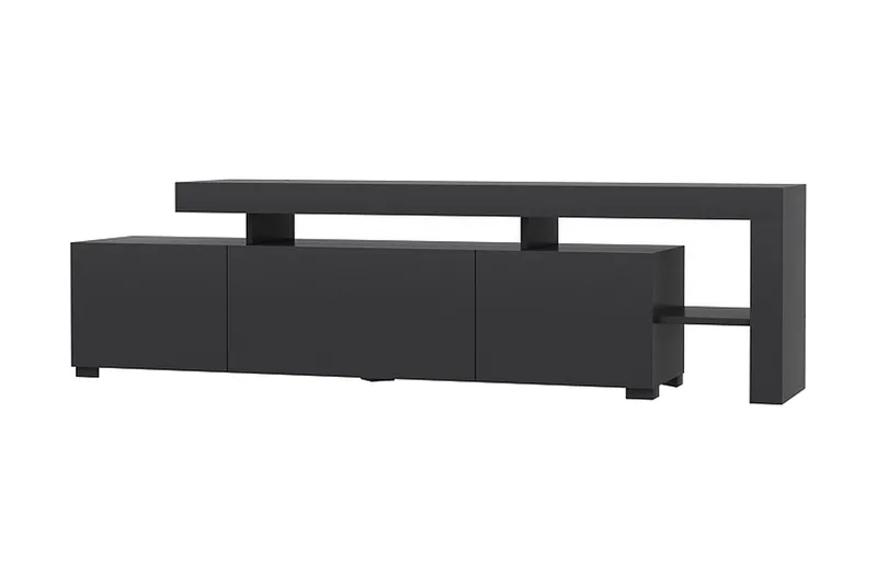 Jurukovo TV-benk 192 cm - Antrasitt - Møbler - TV- & Mediamøbler - TV benk & mediabenk