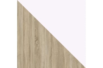 Kardos TV-benk 110 cm - Hvit/Eik - Møbler - TV- & Mediamøbler - TV benk & mediabenk