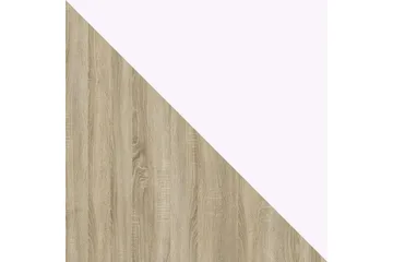 Kardos TV-benk 160 cm - Hvit/Eik - Møbler - TV- & Mediamøbler - TV benk & mediabenk