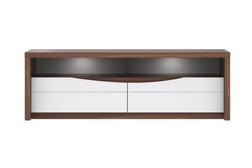 Keoisha TV-benk 148 cm - Brun/Hvit - Møbler - TV- & Mediamøbler - TV benk & mediabenk