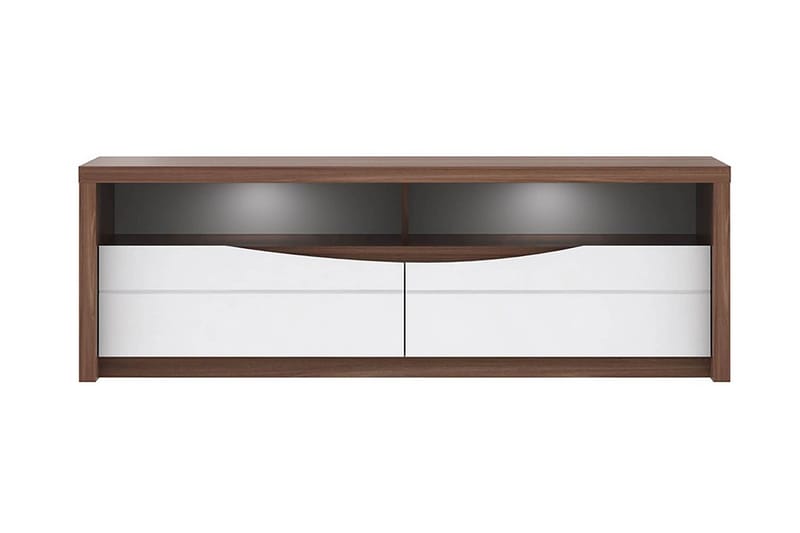 Keoisha TV-benk 148 cm - Brun/Hvit - Møbler - TV- & Mediamøbler - TV benk & mediabenk