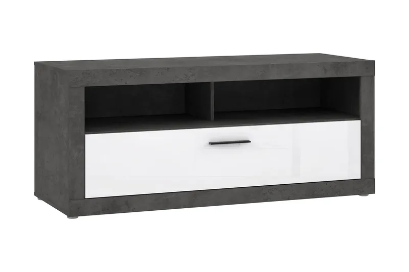 Kranea Tv-benk 138 cm - Grå/Hvit - Møbler - TV- & Mediamøbler - TV benk & mediabenk