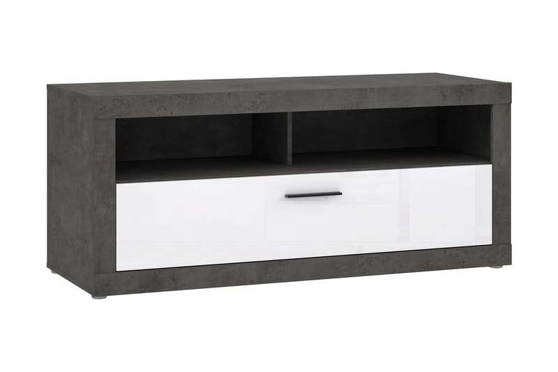 Kranea Tv-benk 138 cm - Grå/Hvit - Møbler - TV- & Mediamøbler - TV benk & mediabenk