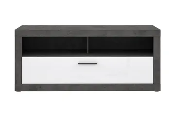Kranea Tv-benk 138 cm - Grå/Hvit - Møbler - TV- & Mediamøbler - TV benk & mediabenk