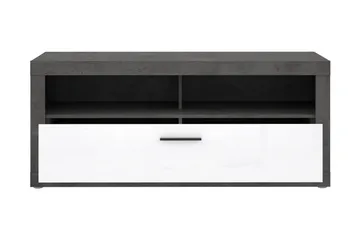 Kranea Tv-benk 138 cm - Grå/Hvit - Møbler - TV- & Mediamøbler - TV benk & mediabenk