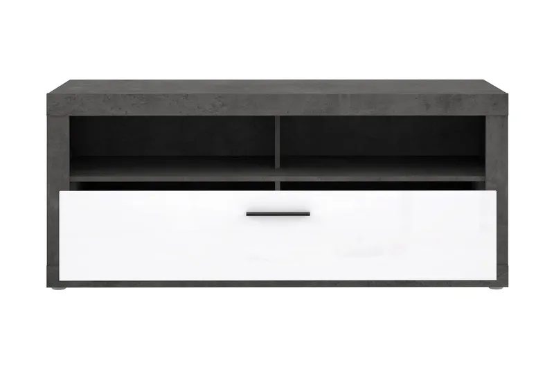 Kranea Tv-benk 138 cm - Grå/Hvit - Møbler - TV- & Mediamøbler - TV benk & mediabenk