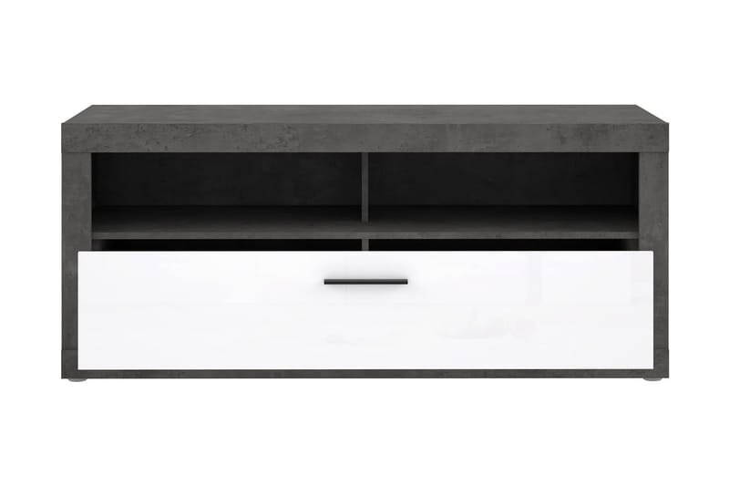 Kranea Tv-benk 138 cm - Grå/Hvit - Møbler - TV- & Mediamøbler - TV benk & mediabenk