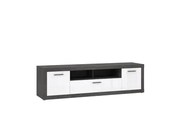 Kranea Tv-benk 213 cm - Grå/Hvit - Møbler - TV- & Mediamøbler - TV benk & mediabenk