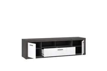 Kranea Tv-benk 213 cm - Grå/Hvit - Møbler - TV- & Mediamøbler - TV benk & mediabenk