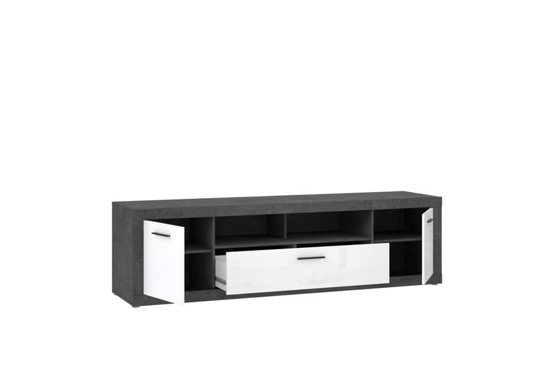 Kranea Tv-benk 213 cm - Grå/Hvit - Møbler - TV- & Mediamøbler - TV benk & mediabenk