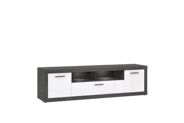 Kranea Tv-benk 213 cm - Grå/Hvit - Møbler - TV- & Mediamøbler - TV benk & mediabenk