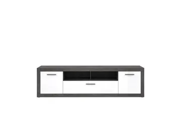 Kranea Tv-benk 213 cm - Grå/Hvit - Møbler - TV- & Mediamøbler - TV benk & mediabenk