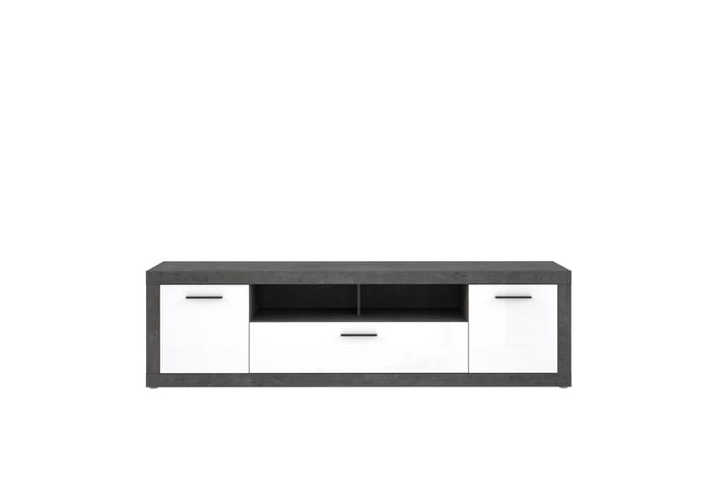 Kranea Tv-benk 213 cm - Grå/Hvit - Møbler - TV- & Mediamøbler - TV benk & mediabenk
