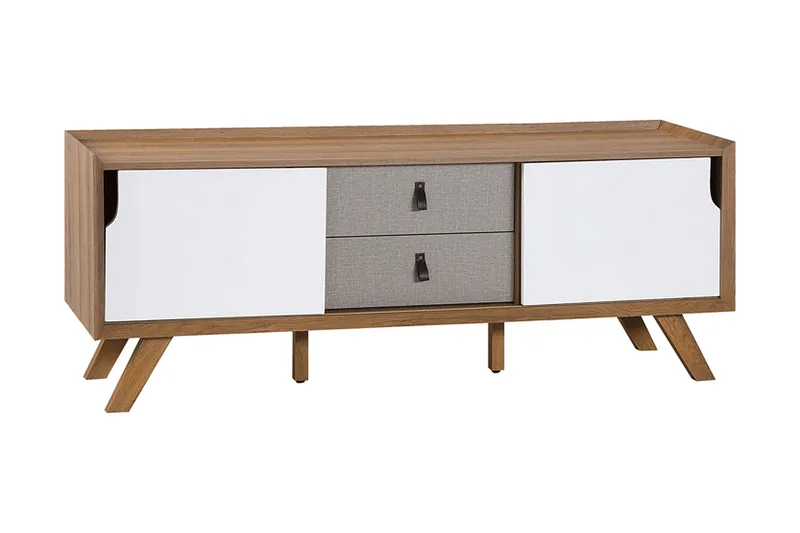 Laiya TV-Benk 147 cm, Hvit