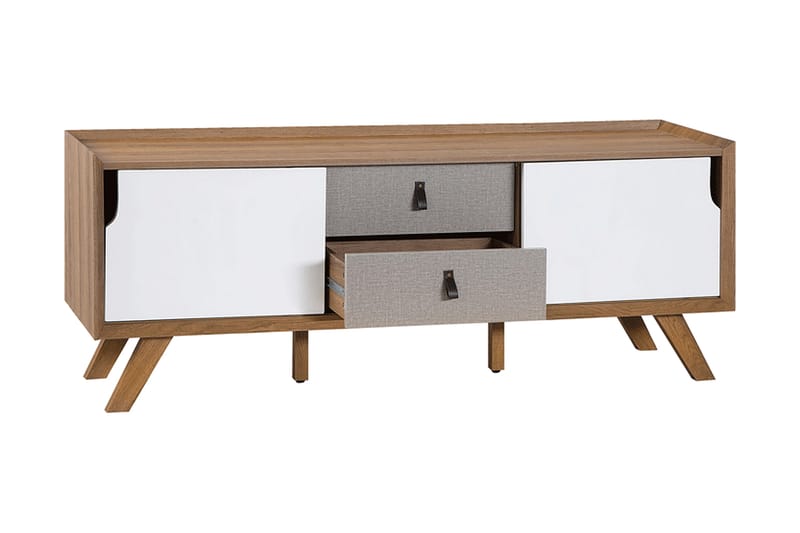 Laiya TV-Benk 147 cm - Hvit - Møbler - TV- & Mediamøbler - TV benk & mediabenk