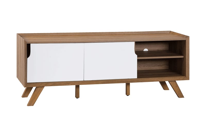 Laiya TV-Benk 147 cm - Hvit - Møbler - TV- & Mediamøbler - TV benk & mediabenk