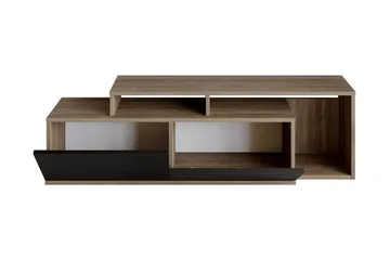 Lameyze TV-benk 150 cm - Mørkebrun/Svart - Møbler - TV- & Mediamøbler - TV benk & mediabenk