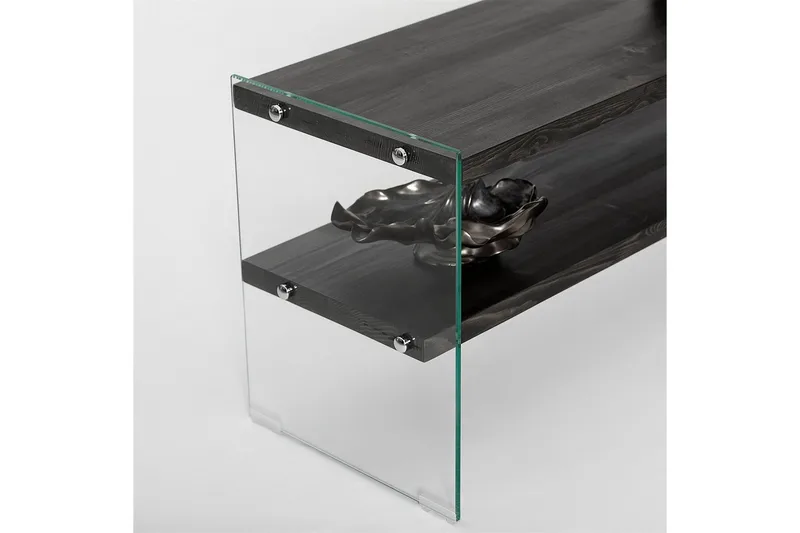 Lepinas TV-benk 140 cm - Antrasitt - Møbler - TV- & Mediamøbler - TV benk & mediabenk