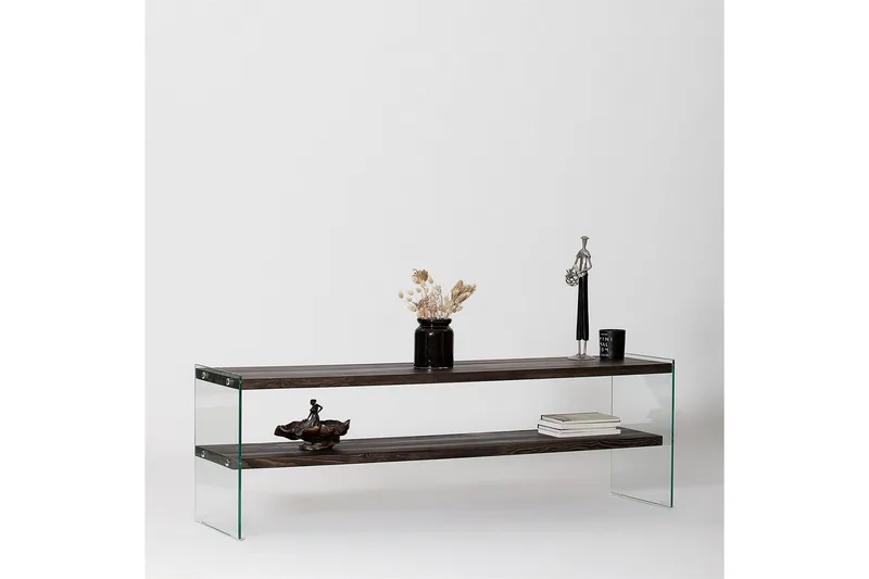 Lepinas TV-benk 140 cm - Antrasitt - Møbler - TV- & Mediamøbler - TV benk & mediabenk