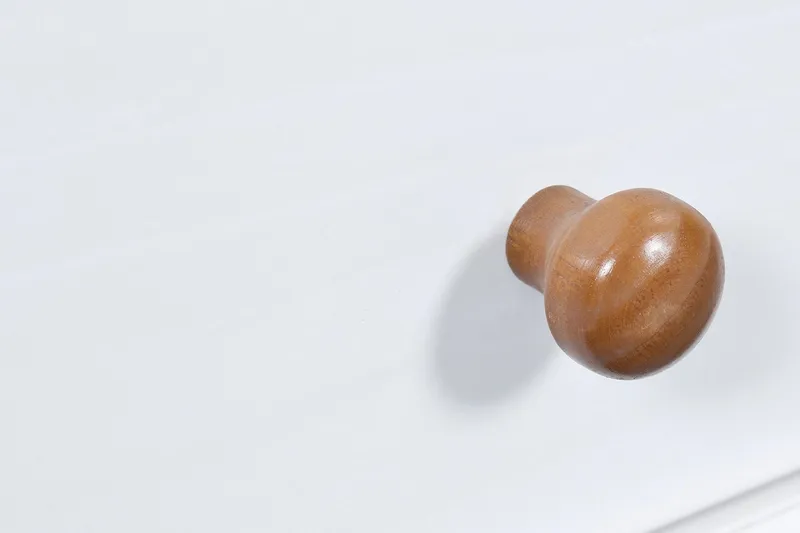 Livesey TV-benk 180 cm - Hvit/Brun - Møbler - TV- & Mediamøbler - TV benk & mediabenk