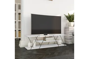 Ljusfors TV-benk 120 cm - Hvit - Møbler - TV- & Mediamøbler - TV benk & mediabenk